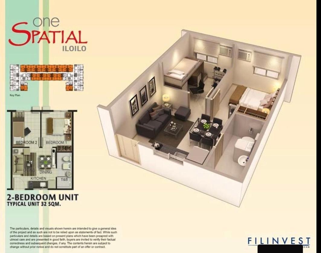 One Spatial Two Bedroom Condominium Unit With Pool And Gym Free Netflix And Wifi 일로일로 외부 사진